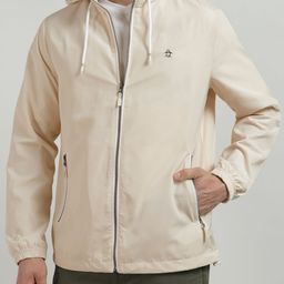 Original Penguin Men Solid Hooded Sporty Jacket-picture-15