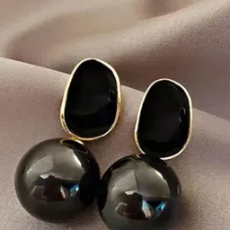 BEYTER Korean Sterling Silver Pearls Beaded Classic Drop Earrings-picture-38