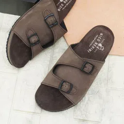 NICO NERINI Men Leather Comfort Sandals-picture-37