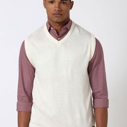 Peter England Casuals Men Sweater Vest-picture-34
