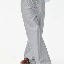 H&M Cotton Drawstring Trousers-image-95