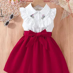 INCLUD Girls Fit & Flare Dress-image-27