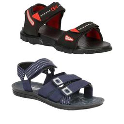 RIFOF Men Black Sandals-image-90