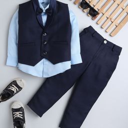 Lil homies Boys Single Breasted Three Piece Suits-image-22