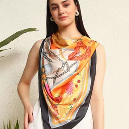 HANDICRAFT PALACE Women Printed Scarf-image-60
