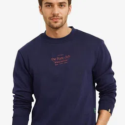 RARE RABBIT Men Typography Printed Sweatshirt-image-20