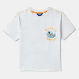 R&B Boys Typography Printed Applique T-shirt-image-88