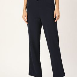 Zastraa Women Smart High-Rise Trousers-image-12