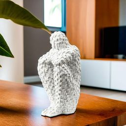 Ekhasa White Brick Man Figurine Showpiece-image-98