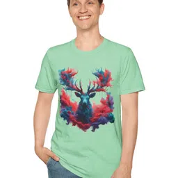 Naturebliss Men's Graphic Regular Fit T-shirt-image-36