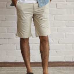 Uncluttered Closet High-Rise Cotton Slim Fit Chino Shorts-picture-18