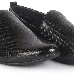fausto Textured Ethnic Round Toe Juttis for Wedding|Traditional Kurtas Shoes Mojaris For Men-picture-20