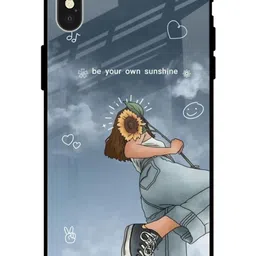 QRIOH Floral Printed iPhone X Back Case Mobile Accessories-picture-22