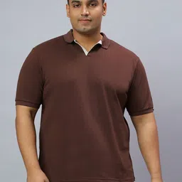 Wear Your Opinion Men Plus Size Half Sleeve Polo Collar Tshirt-image-111