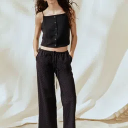 H&M Straight Drawstring Trousers-image-66