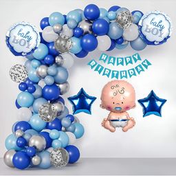 Special You 68 Pcs Pink & Purple Balloons & Banner Festive Decor-picture-15