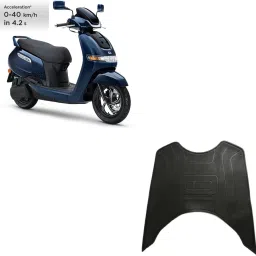 Anti Skid Scooty Floor/Foot Mat For Electric TVS iQube Two Wheeler Mat-image-34