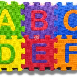 36 Tiles Kids Puzzle Mats ABCD-38