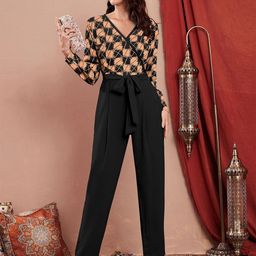 LONDON BELLY Women Printed Fashion Jumpsuit-image-52
