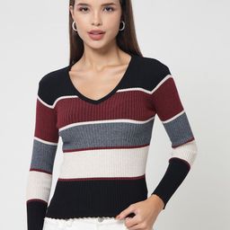 Kalt Women Striped Long Sleeves Fashion-image-56