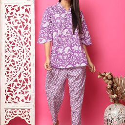 TAG 7 Women Printed Night suit-image-91