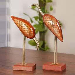 ADA Handicraft Brown Figurine Showpiece-image-14