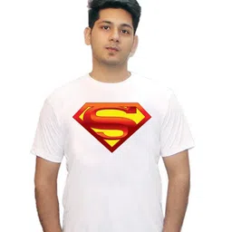 Kaku Fancy dresses Boys Printed Superman Printed Round Neck T-shirt-image-38
