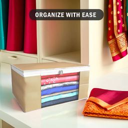 Aura Brown Set of 6 Regular Multi-Utility Organisers image 2