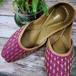 Fulkari Women Ethnic Ballerinas Flats-12