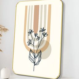 Livin'luxe White & Grey 1 Piece Wood Floral and Botanical Wall Paintings-picture-33