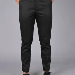MANCREW Men Smart Mid-Rise Cotton Formal Trouser-image-51