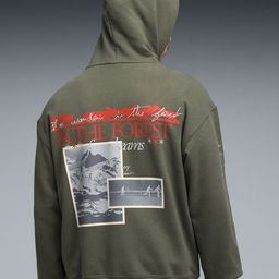 Puma House of Graphics Men Printed Cotton Relaxed-Fit Hoodie-image-87