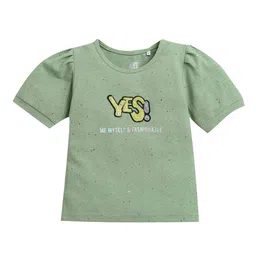 Tiny Girl Print Cotton Top-17