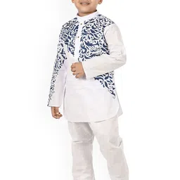 NEW GEN Boys Printed Regular Kurta with Pyjamas-picture-14