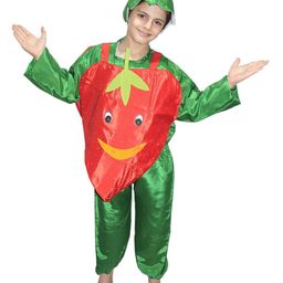 Kaku Fancy dresses Kids Fancy Dresses Strawberry Fruits Costume Set-image-62
