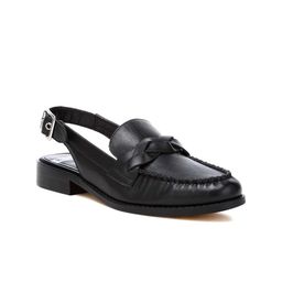 RAG & CO Women Round Toe Leather Mules-53