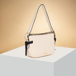 Forever Glam by Pantaloons Colourblocked PU Structured Shoulder Bag-image-85