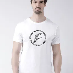 Friskers Men Graphic Printed Round Neck Cotton Slim Fit T-shirt-image-75