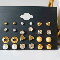 PolluxCraft Contemporary Studs Earrings-49