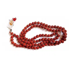 Divine souvenirs Unisex Rudraksha Beaded Statement Chain-57