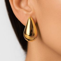 ISHTAARA Gold-Plated Stainless Steel Earrings-image-95