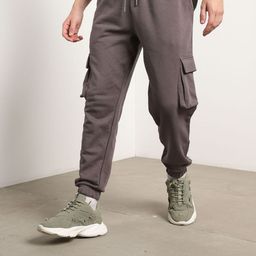NOBERO Men Heavy Duty Cargo Joggers-image-71