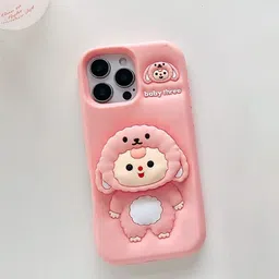 TREEMODA Cartoon Characters Printed iPhone 15 Pro Back Case Mobile Accessories-image-28
