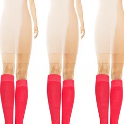MUKHAKSH Unisex Red Socks-picture-32