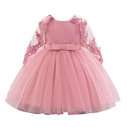 StyleCast x Revolte Applique Net Balloon Mini Dress-image-34