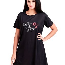 BOMBSHELL Printed T-Shirt Nightdress-image-82