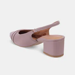 Vizzano Block Mules with Buckles image 2
