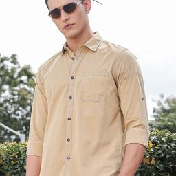 Thomas Scott Classic Slim Fit Spread Collar Pure Cotton Shirt-picture-13