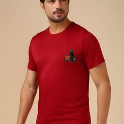 CASUALBUD Men Graphic Printed Round Neck T-shirt-image-93