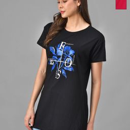 Christy World Women Pack of 2 Printed Applique T-shirt-image-39